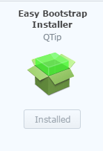 Install the Synology Qtip Easy Bootstrap Installer